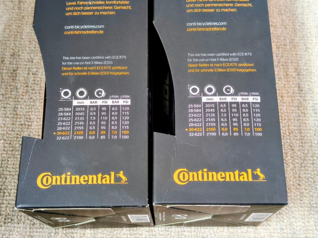 Continental GP5000 700×30C CLタイヤ2本セット