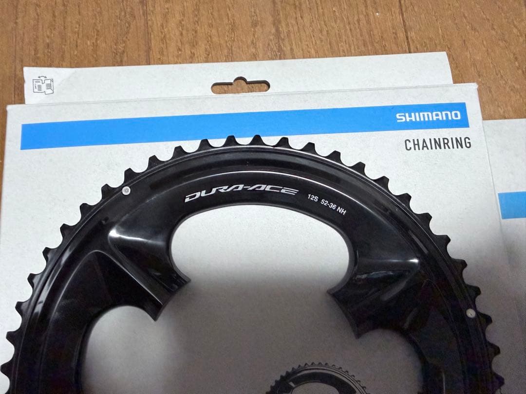 シマノ12sチェーンリング52-36 FC-R9200