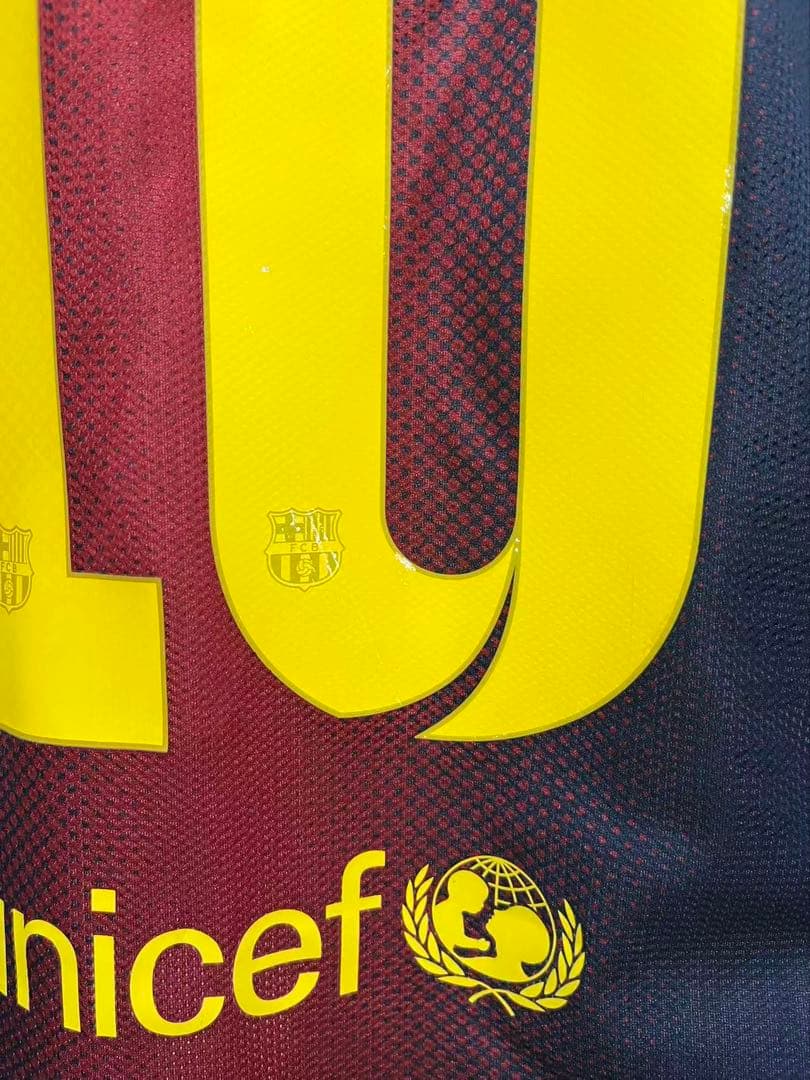 選手用仕樣 Fc Barcelona バルセロナ メッシ 12/13ユニフォーム