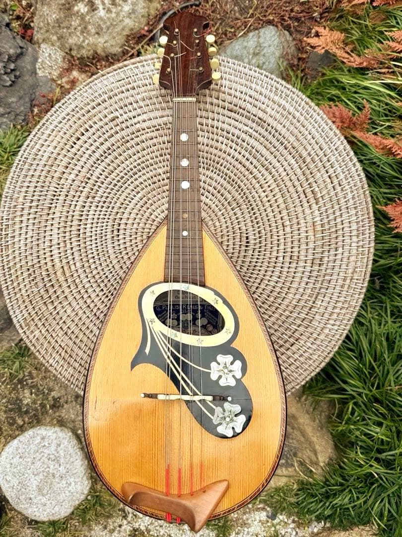 美しいイタリアのマンドリン1915年製G. Puglisi Neapolitan