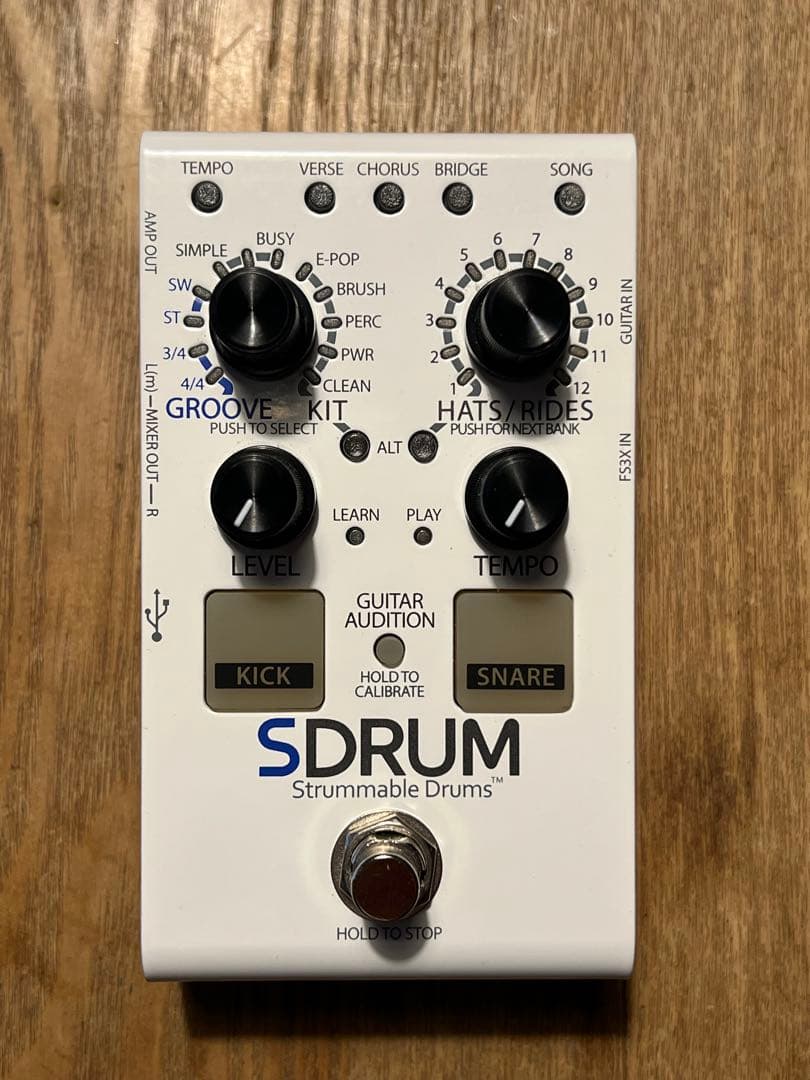 ギター DigiTech SDRUM