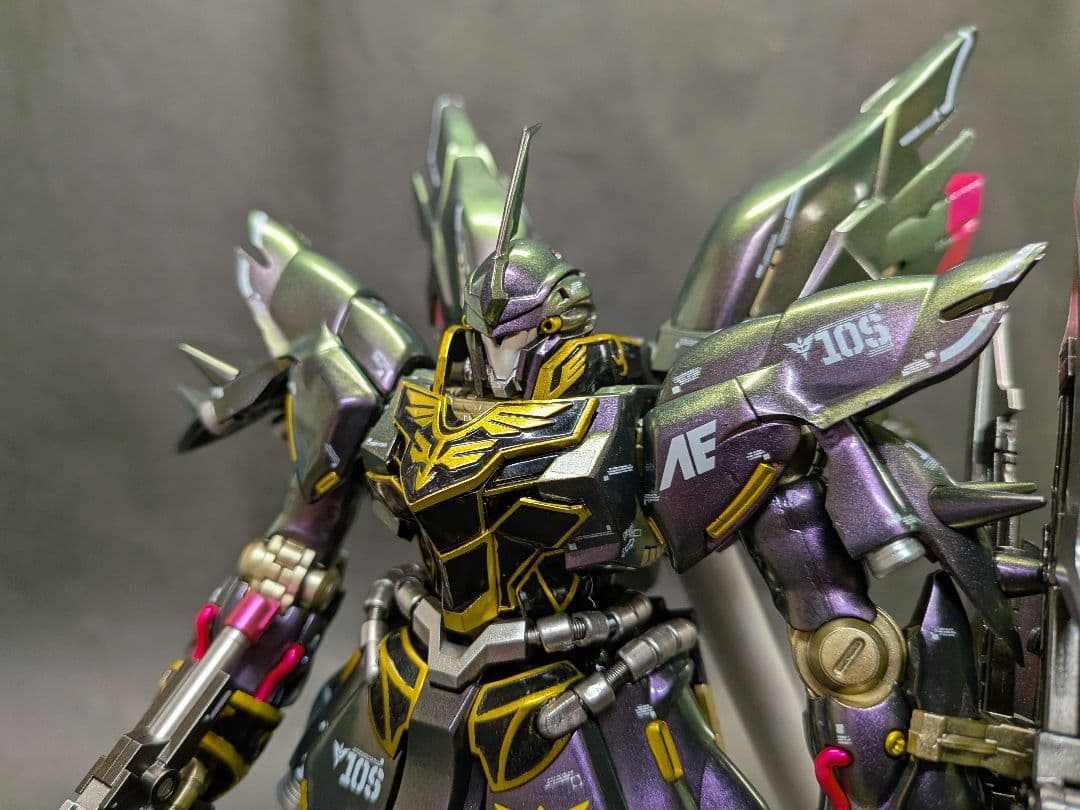 MG アンジェロ専用シナンジュ（パープルカラー）全塗装完成品