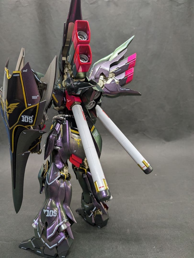 MG アンジェロ専用シナンジュ（パープルカラー）全塗装完成品