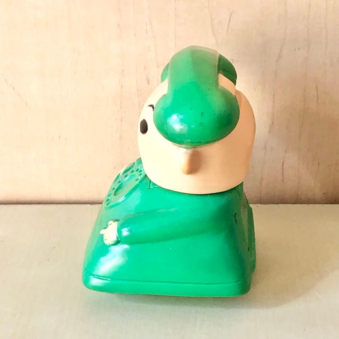 レトロ 日本電信電話公社 ベルコちゃん ソフビ貯金箱