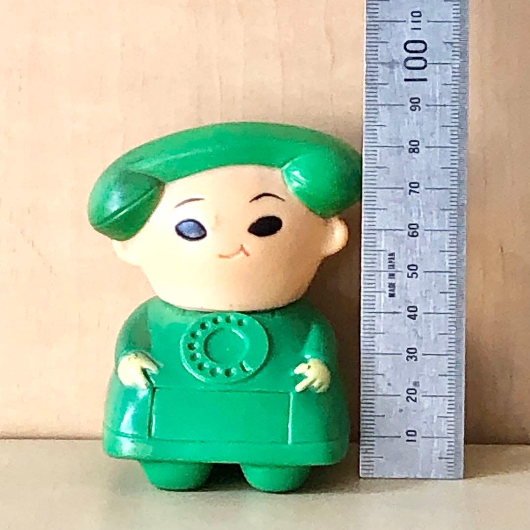 レトロ 日本電信電話公社 ベルコちゃん ソフビ貯金箱