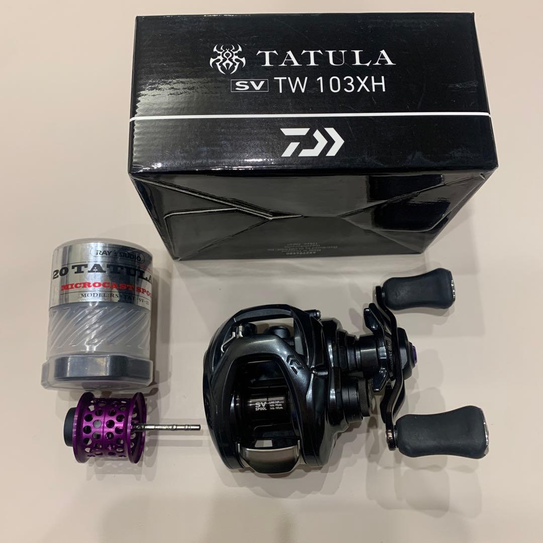 20タトゥーラ SV TW 103XH 右ハンドル レイズスタジオ替えスプール付