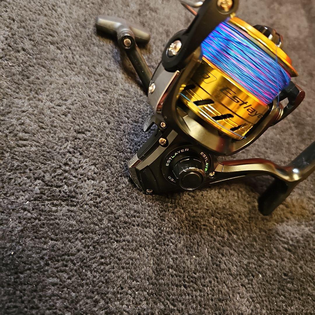 D-11　エギングロッド　新品リール　新品peライン0.6号着用