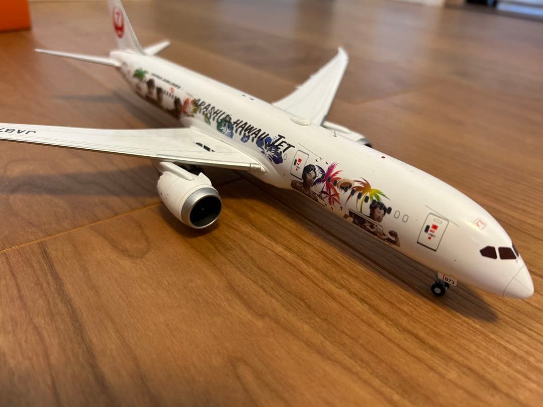 s*i様 JAL B787-9 5×20Arashi Hawai 特別塗装1/2