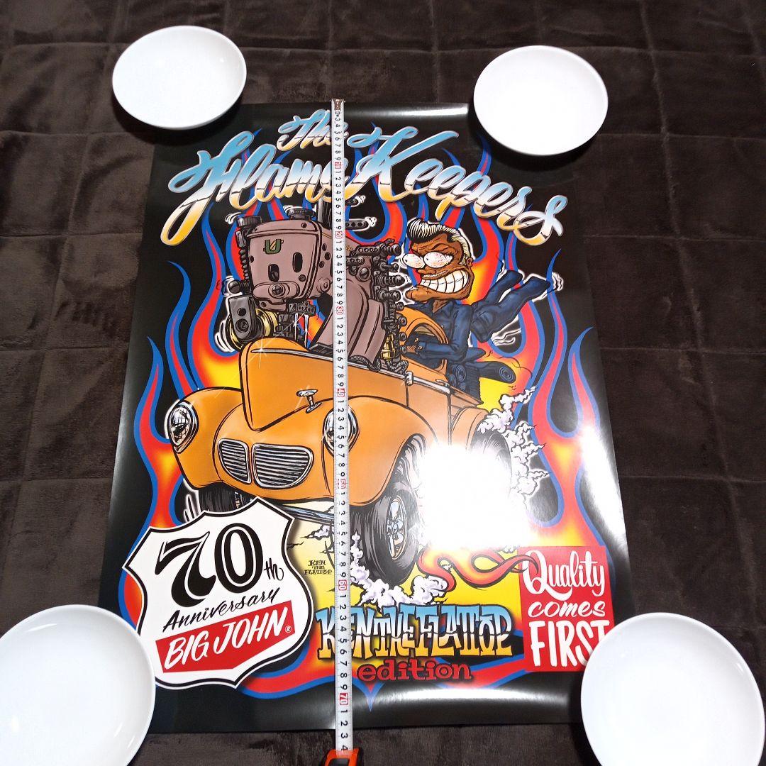 ビッグジョン 70周年記念ポスター KEN THE FLATTOPBIGJOHN