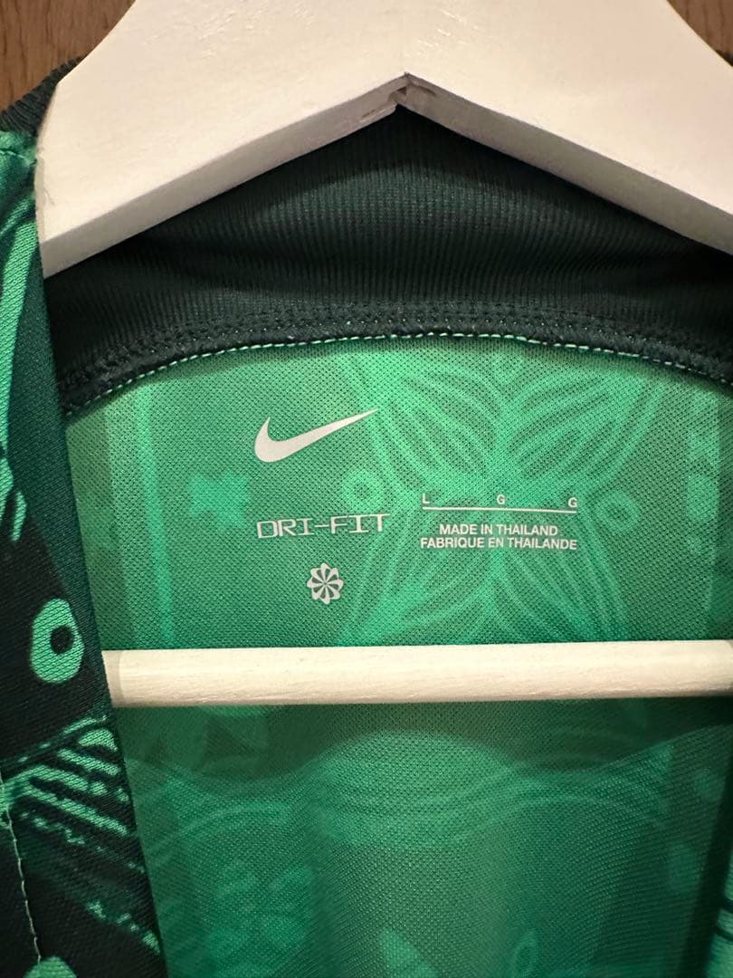 w*e様 希少 ナイジェリア代表 ホームユニフォーム Nike DRI-FIT