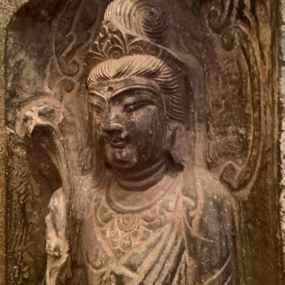 ガ(賀)様売約keep…中国初唐・末期「名品・石仏龕」南北朝時代・大乗仏教寺院