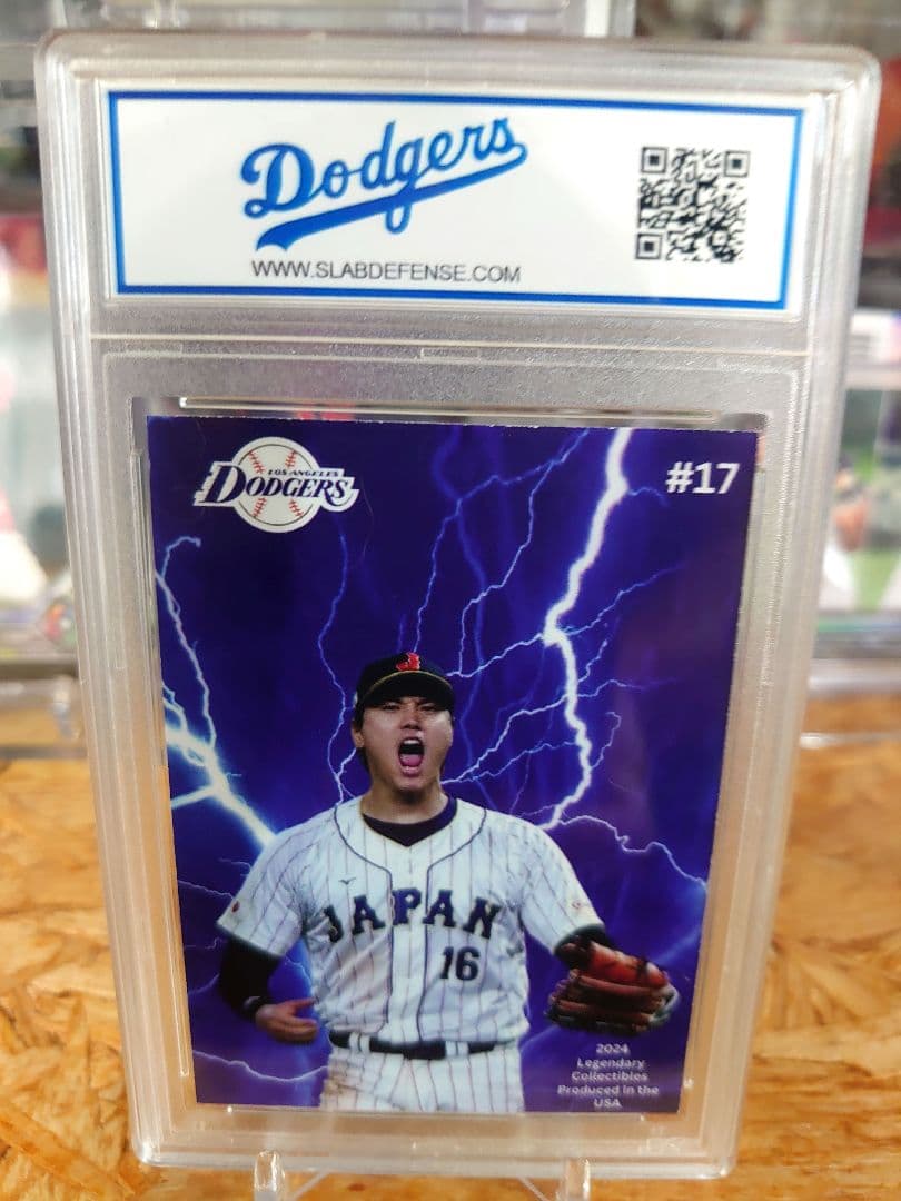 大谷翔平 Cracked Ice Refractor ドジャース パラレル