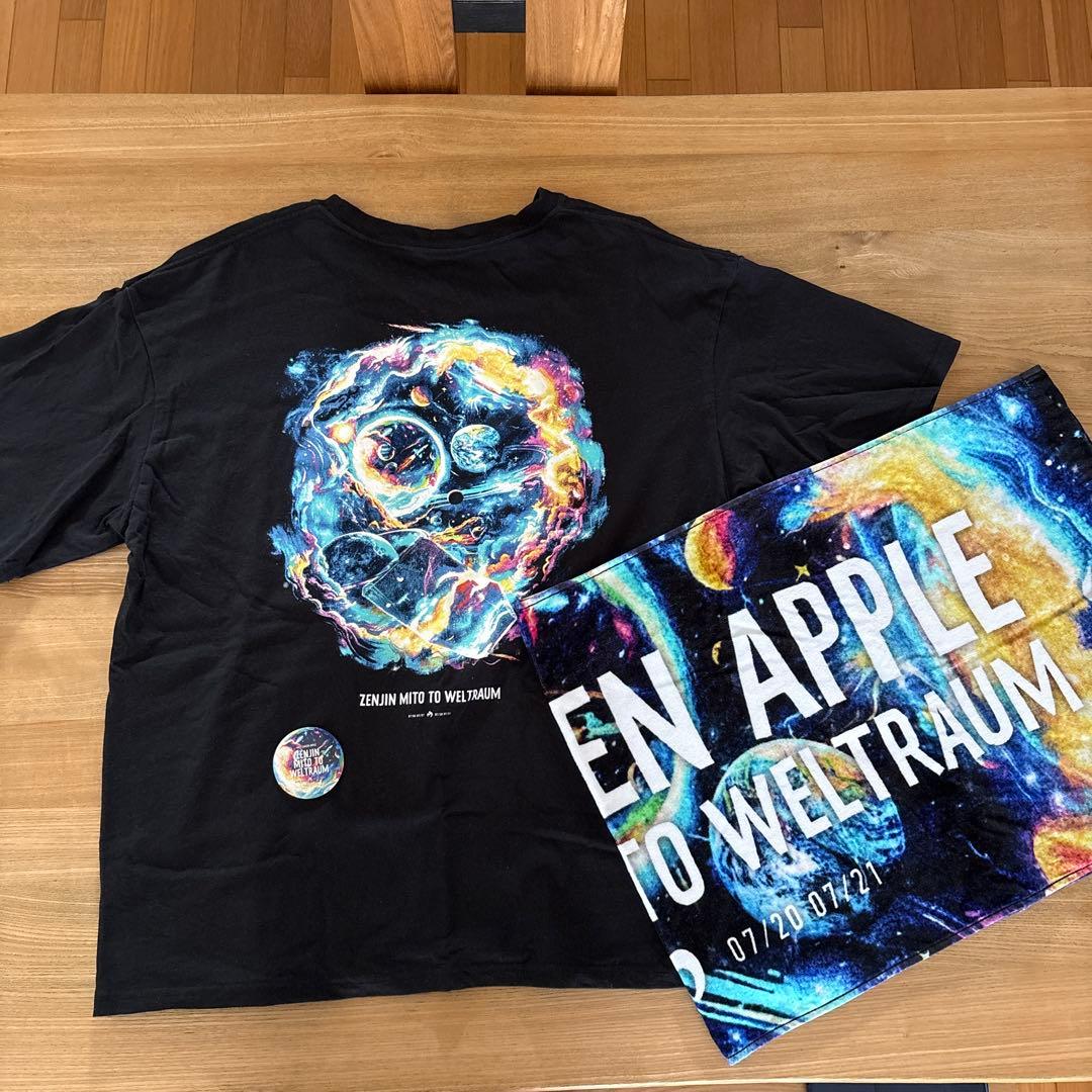 Mrs. GREEN APPLE ゼンジン　Tシャツ　タオル　非売品缶バッチ