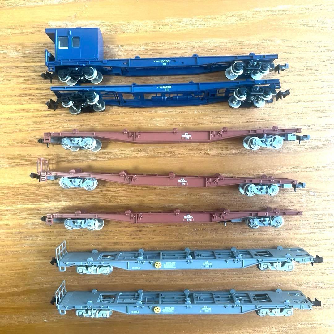 KATO EF210とタキ35000 TOMIX貨車コンテナたくさん