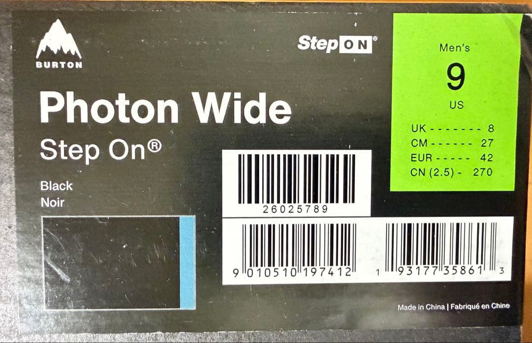 Photon Wide Step On新品未使用