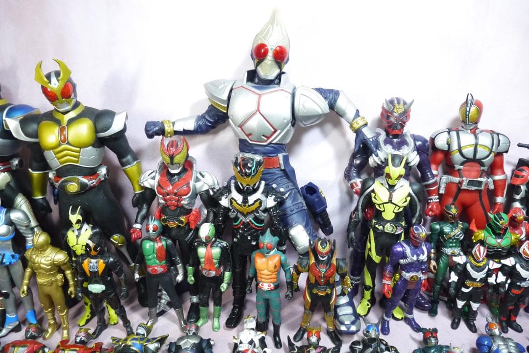 ライダーヒーローシリーズ　ビッグサイズソフビフィギュア　111体セット