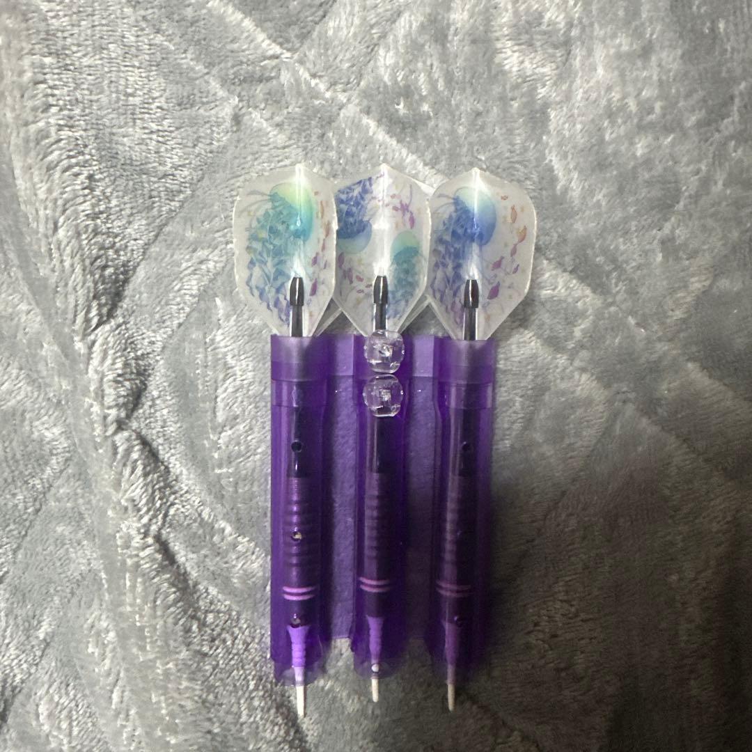 TRINIDAD ダーツセット パープル 3本