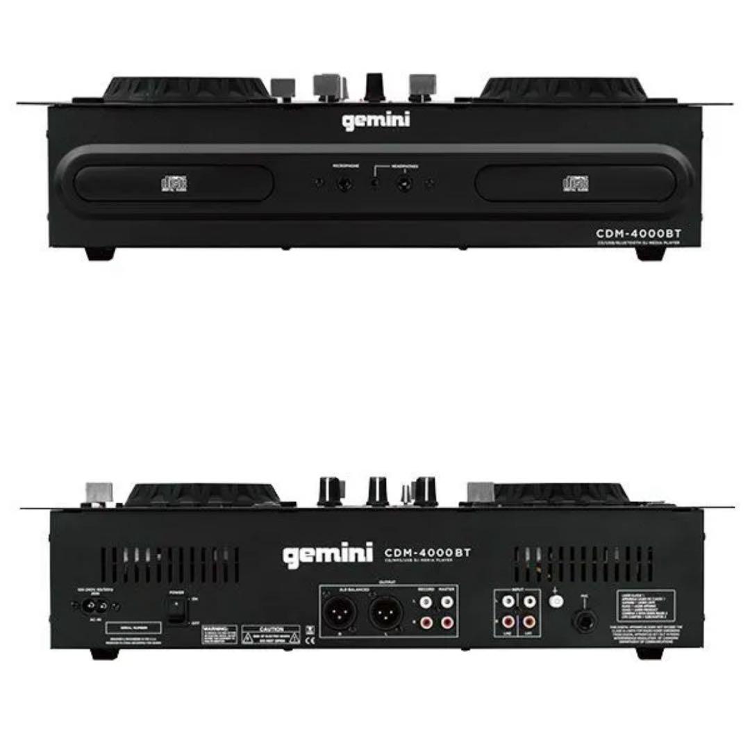 値下　Gemini 一体型 オールインワンCDJコンソール CDM-4000BT