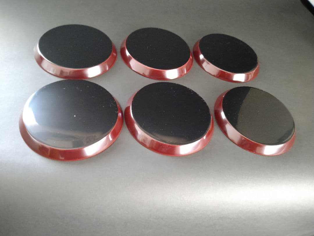 輪島塗沈金「多用皿6枚組」