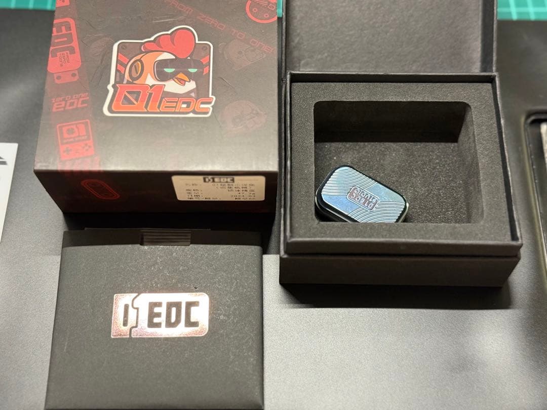 「正規品」01EDC MINI Burger ジルコニウム製　フィジェットトイ