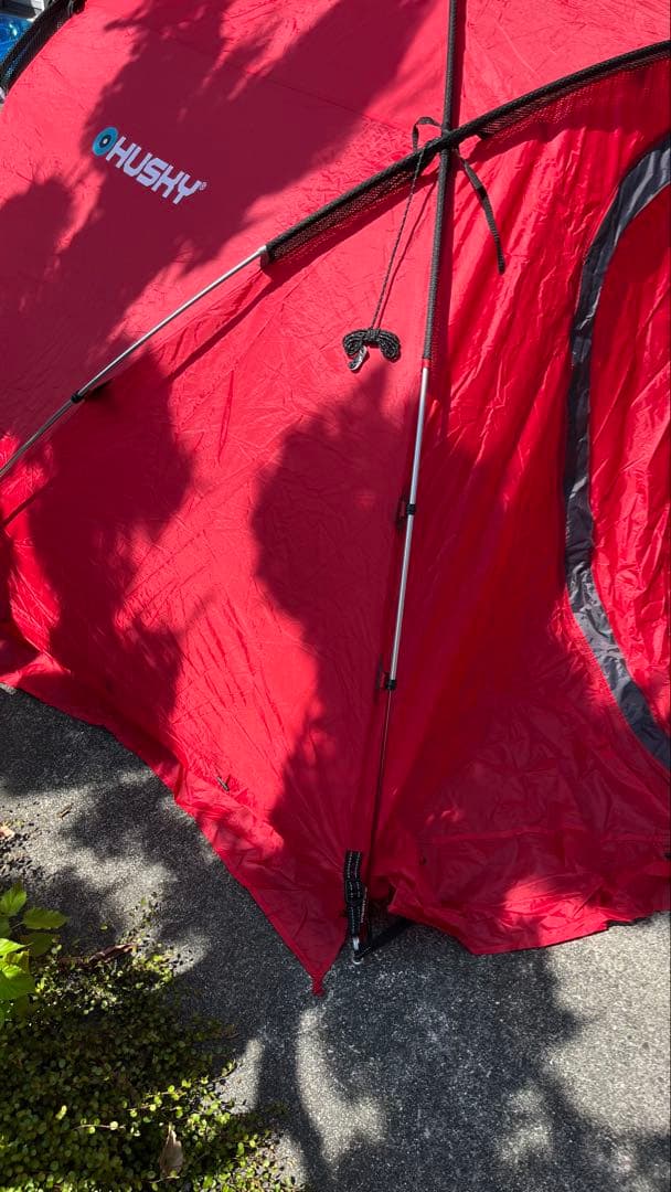 【格安】HUSKY(ハスキー)Fighter(ファイター)ドームテント３-4人用