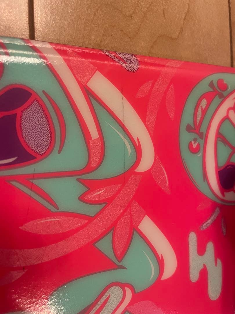 K2 スノーボード3点セット　ピンク/ホワイト