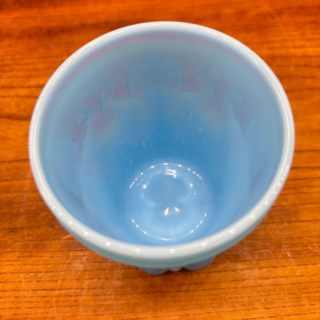 バカラ　洋食器　アメリカン雑貨　骨董品　乳白色 レトロガラス　オールドバカラ