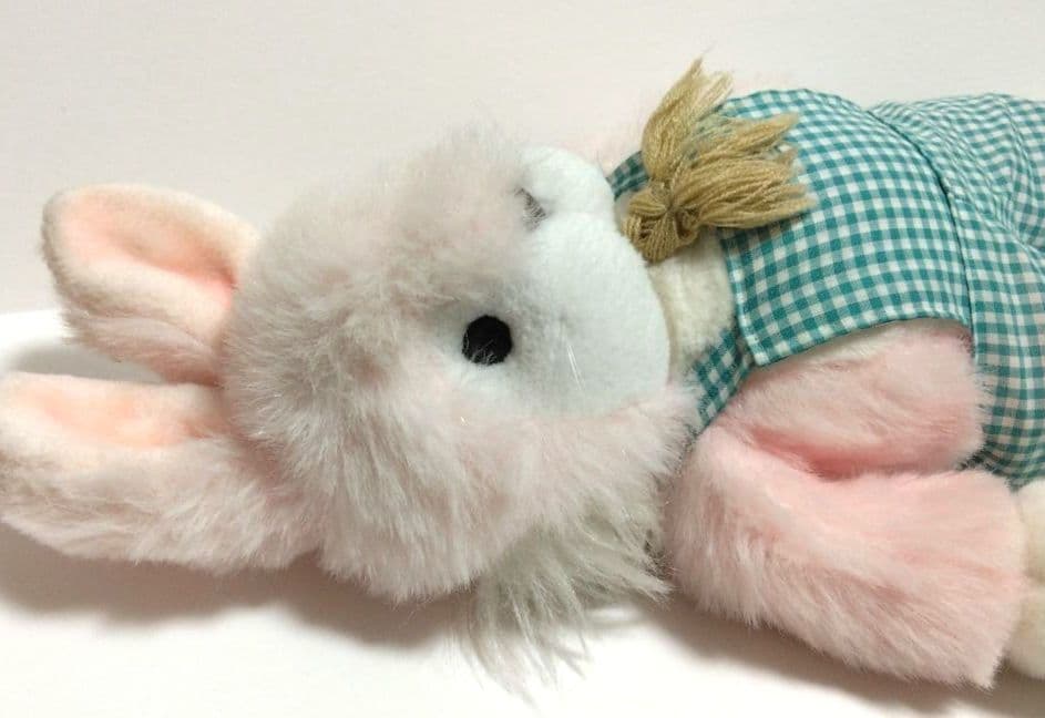 昭和レトロ　創美社　うさぎ　ぬいぐるみ　エイコカイヤ　ヴィンテージ
