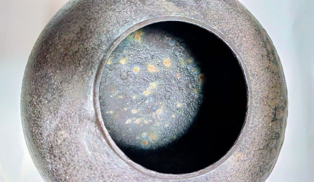 金寿堂　鉄瓶　大型