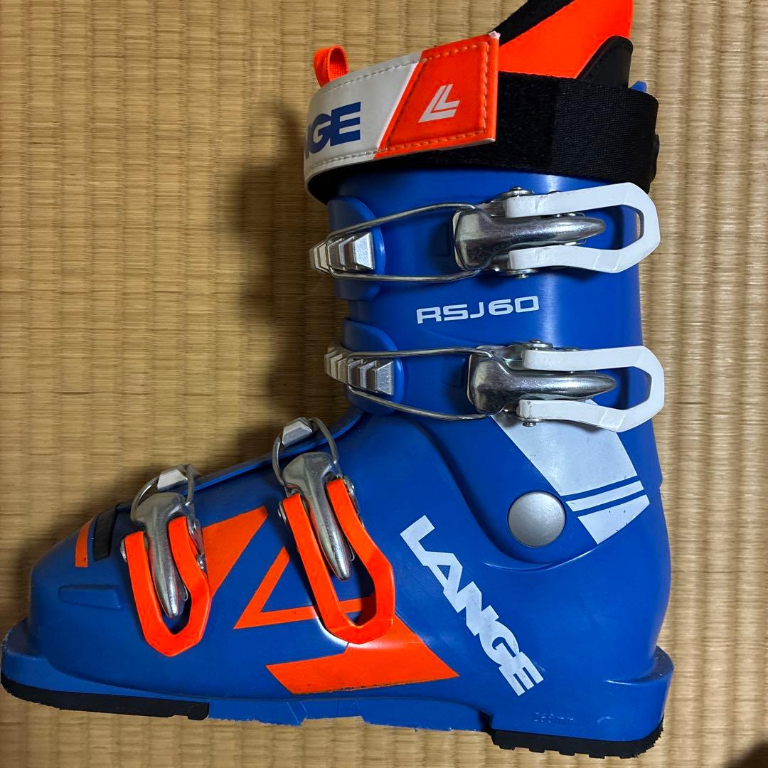 LANGE （RSJ60）スキーブーツ22.5センチ　6回使用（1シーズンのみ）