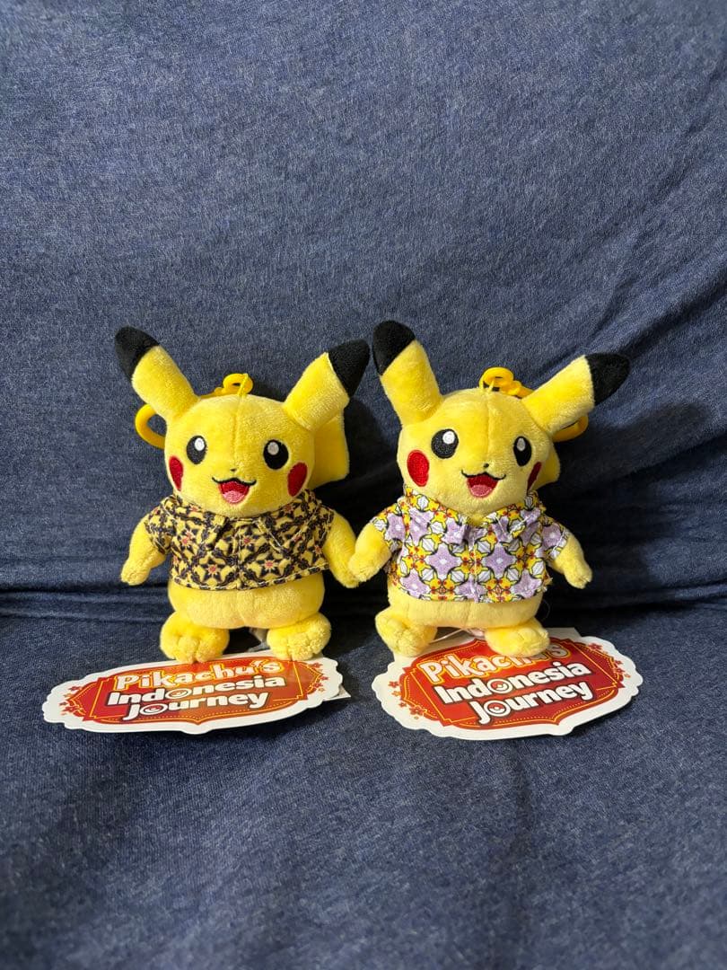 【新品】【限定品】ピカチュウ ぬいぐるみ バティック 8種セット