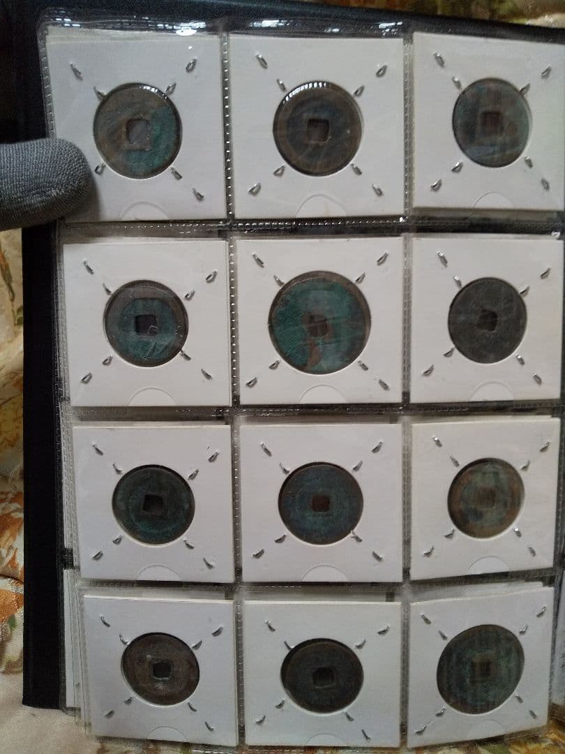 中国古銭　中国穴銭　中国銅銭　北宋銅銭　渡来銭　１０８枚セット