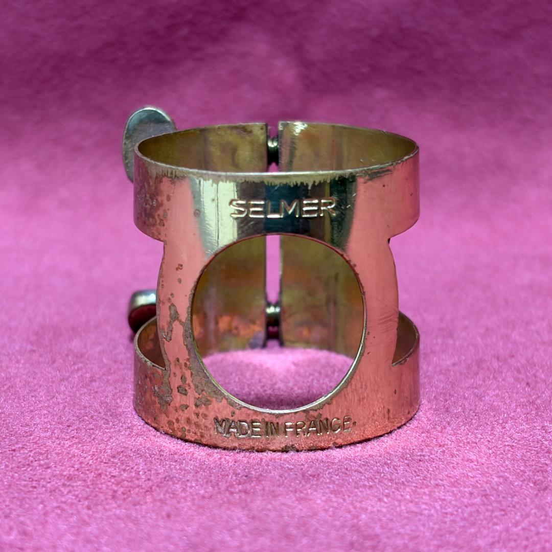 バリトン ビンテージ SELMER リガチャー&キャップ