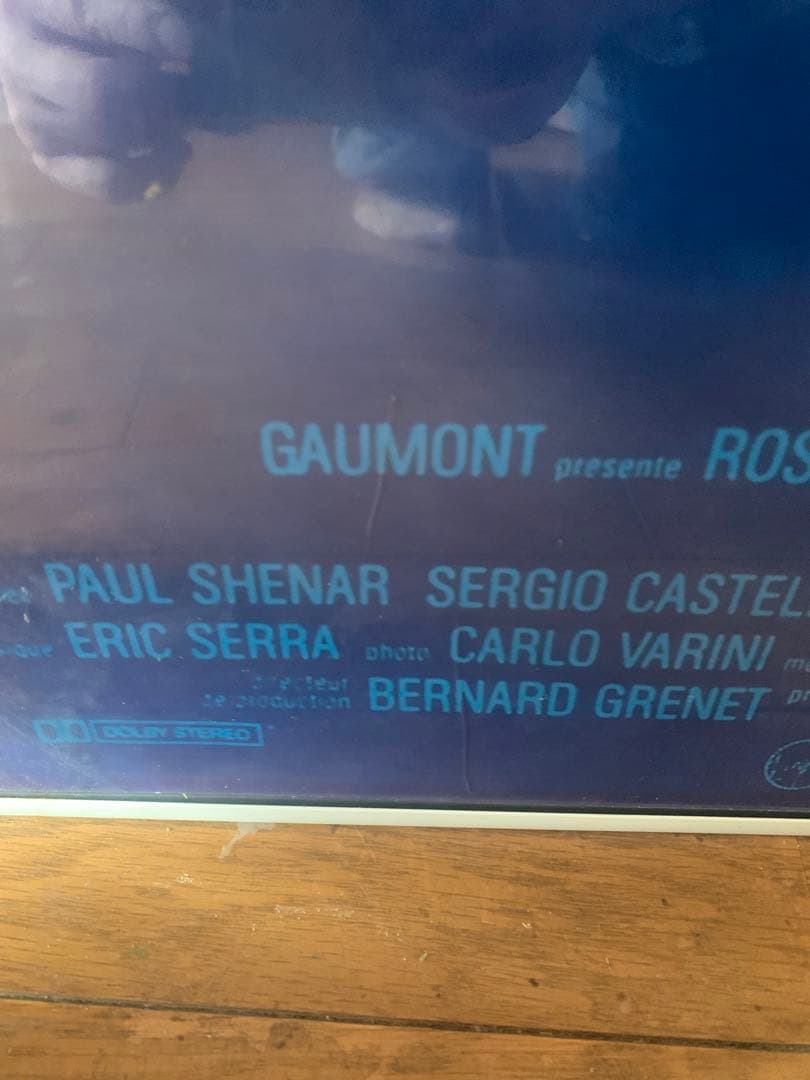 映画グラン・ブルー 【Le Grand Bleu 】ポスター　フレーム付き