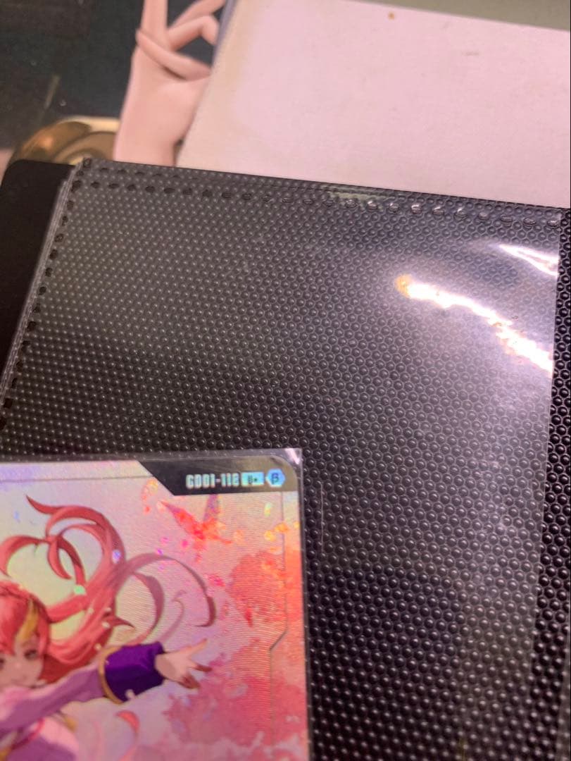 ガンダムカードゲーム 溢れる慈愛 パラレル 未使用 傷有り