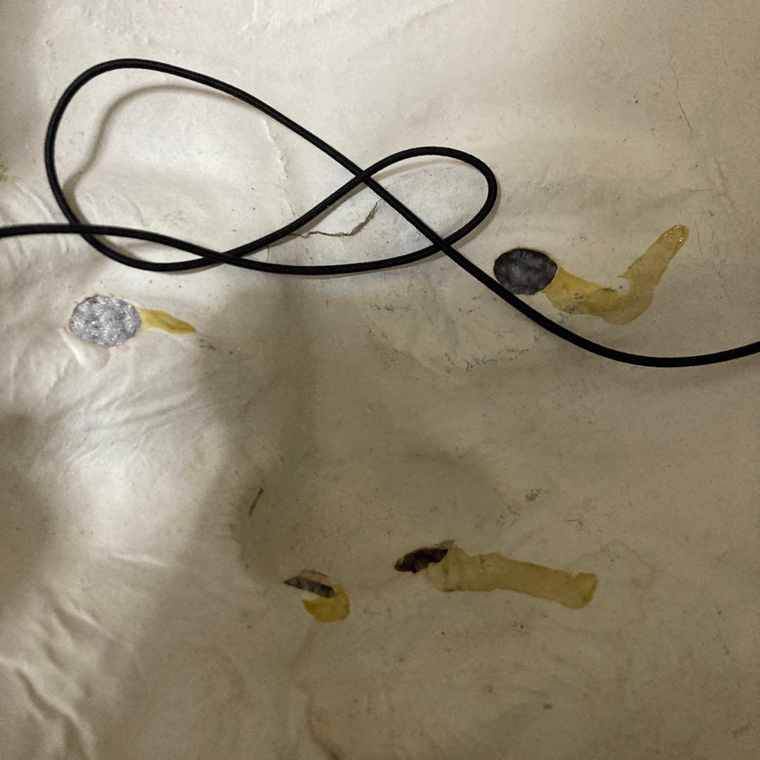 明治期 張り子面 翁面 老人面 民俗芸能 古面 骨董 和紙面 アンティーク １