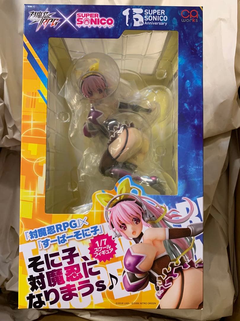 未開封　すーぱーそに子　対魔忍RPG　そに子対魔忍になりまうs♪　フィギュア