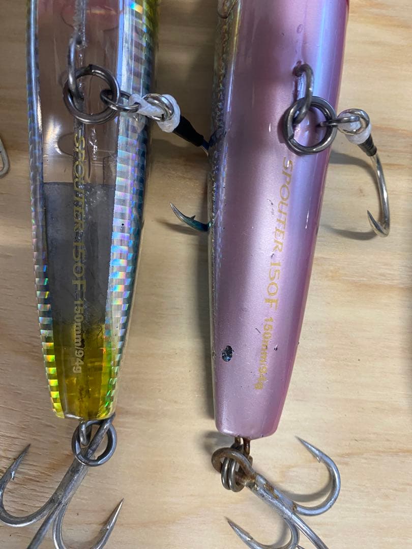 ★美品　シマノ　青物　トップウォータープラグ　9本