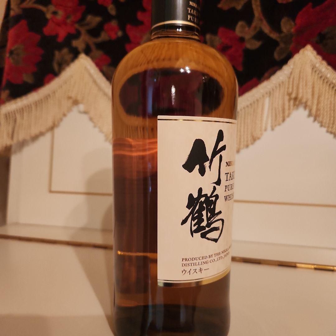 <新品 入手困難>NIKKA 竹鶴 PURE MALT<最安値>8500円 !