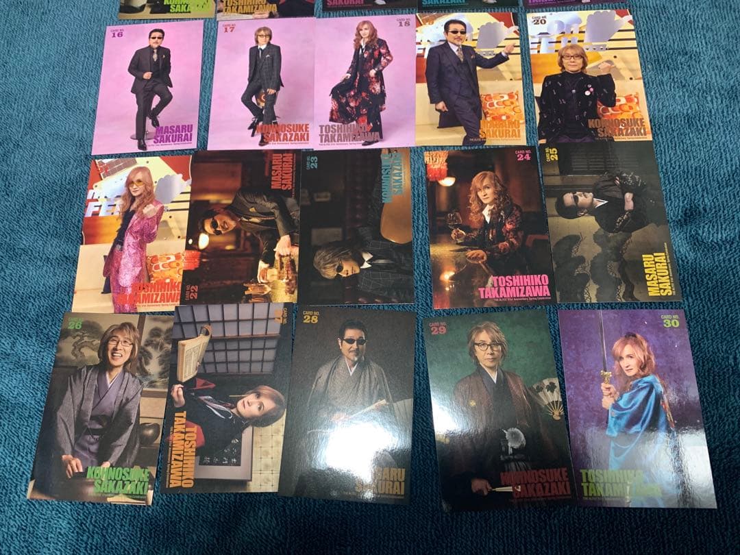 THE ALFEE 2025 春ツアー トレカ 30枚　コンプリートセット