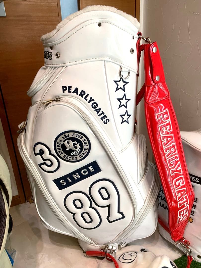 良品　正規品　パーリーゲイツ　キャディバッグ　ヘッドカバーセット　ユニセックス