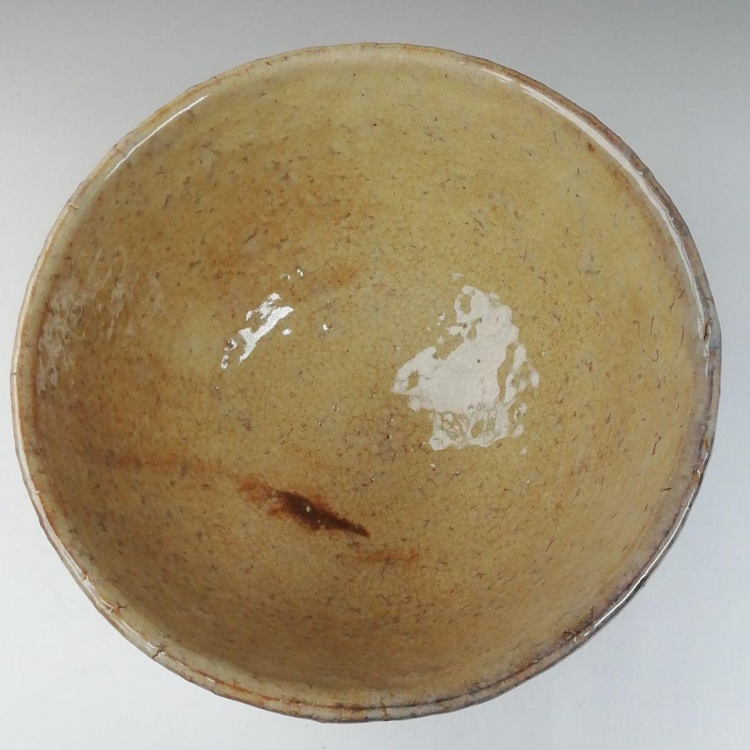 Ｔ６３０　茶碗　『萩茶碗』『天寵窯　七代　兼田三左衛門 造』共箱　抹茶碗　茶道具