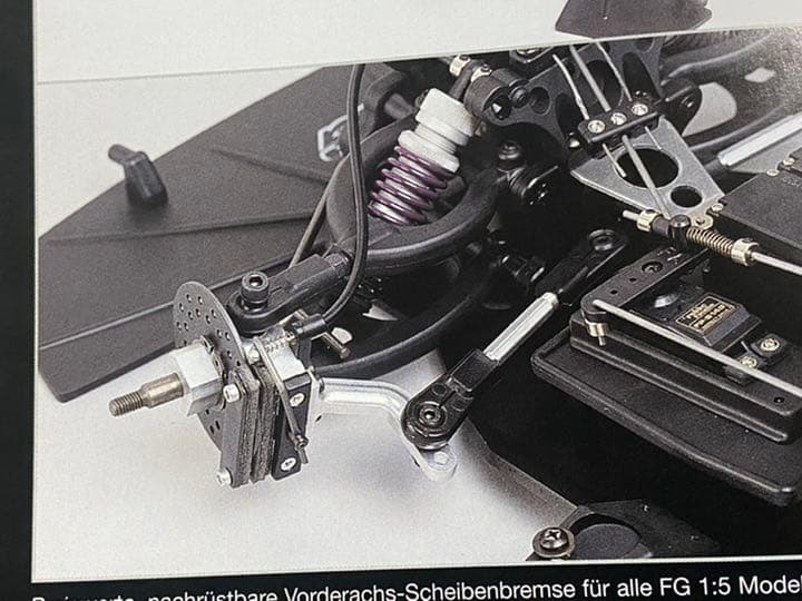 FG 1/5&1/6 モンスター トラック用 フロントディスクブレーキ