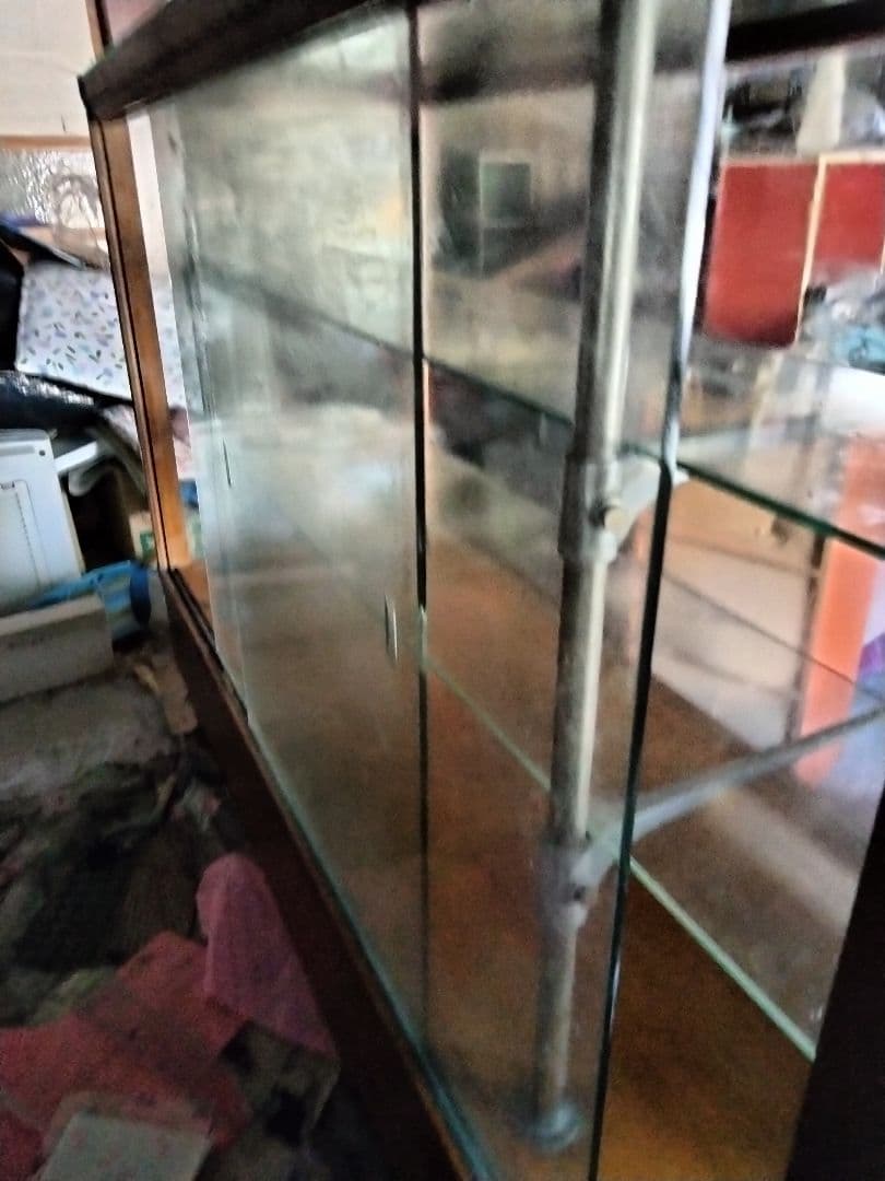 昭和レトロ文楽足袋木製ショーケース