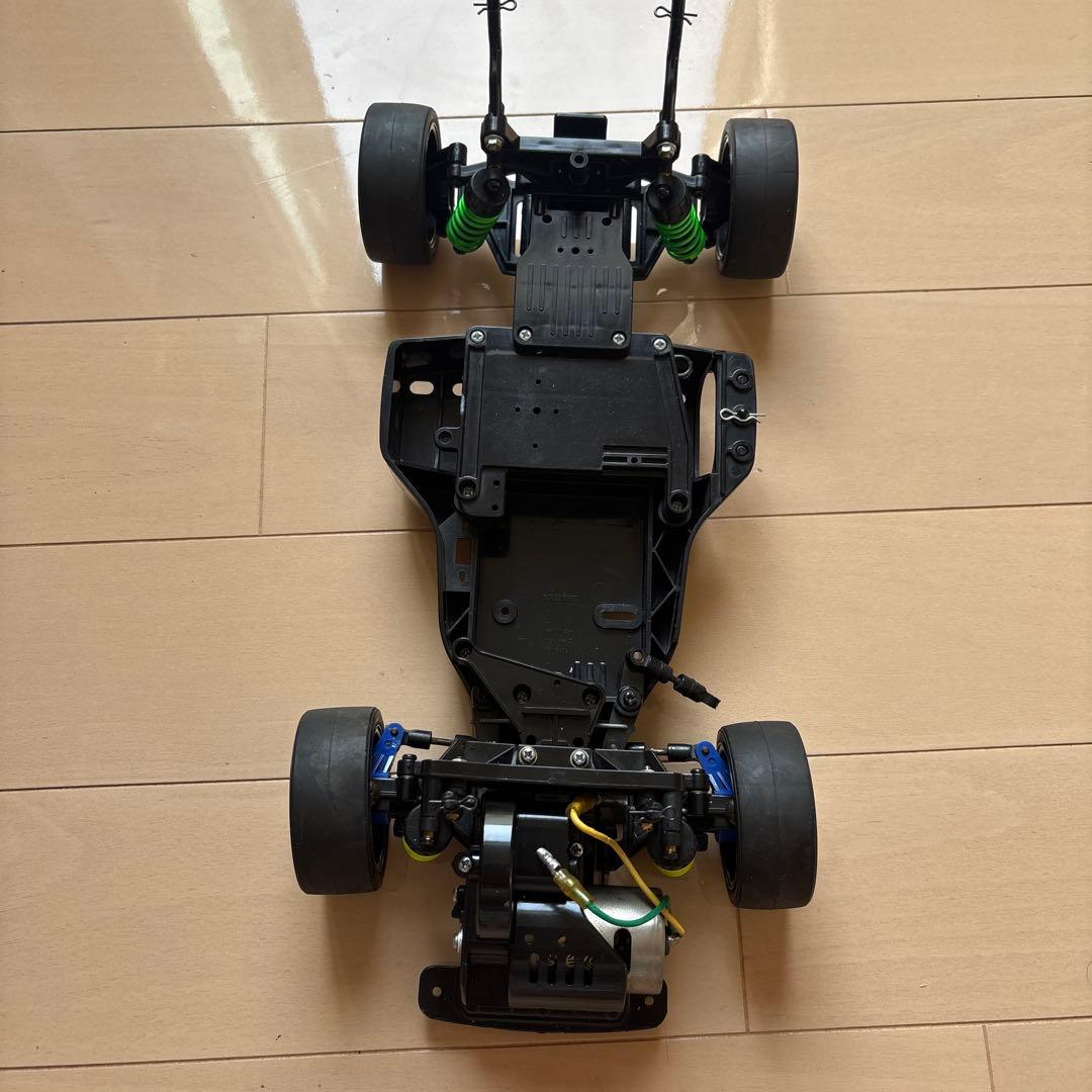 タミヤ　ジャックス　シビック　ＦＦ01 ビンテージ　ラジコン　裏塗装　レトロ