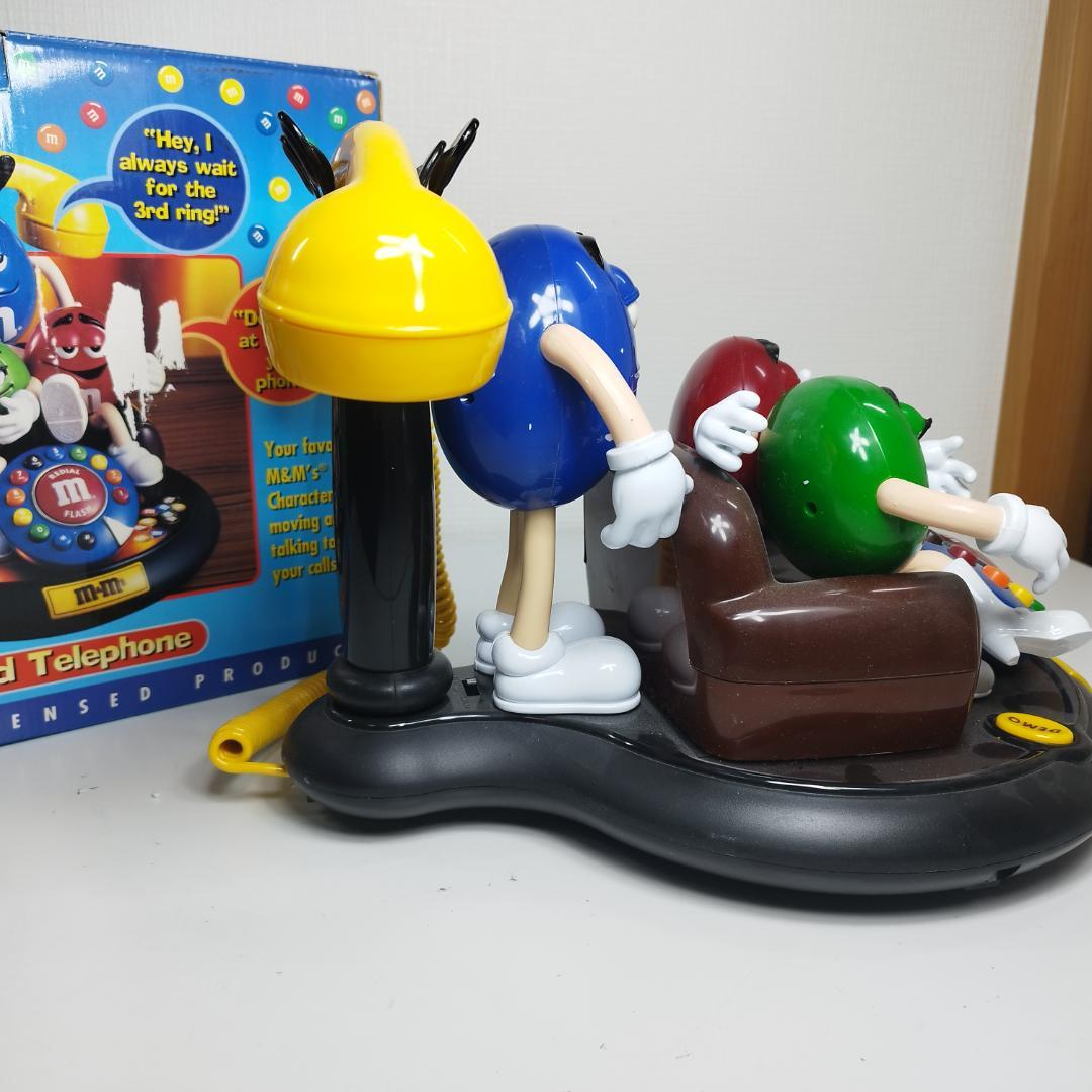 M&M's エムアンドエムズ 電話機 アンティーク インテリア 美品 IZ87