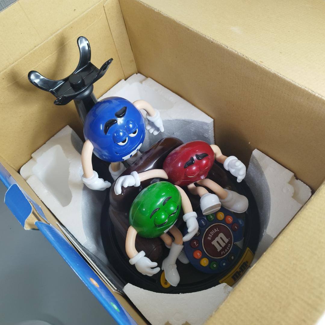 M&M's エムアンドエムズ 電話機 アンティーク インテリア 美品 IZ87