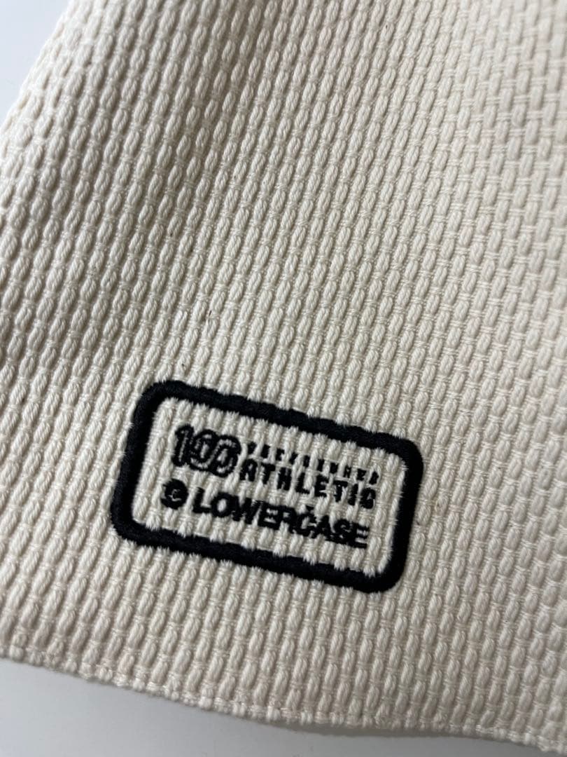 100 ATHLETIC サウナハット アイボリー 新品　未使用