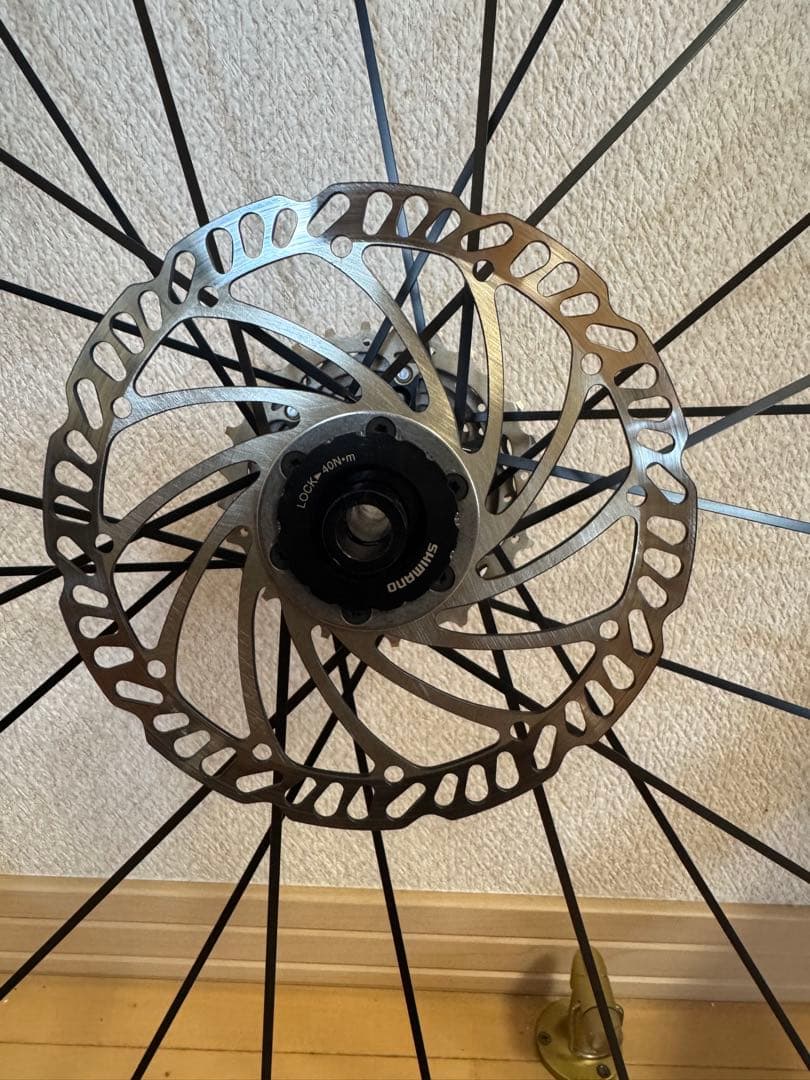 【美品】Vision T35前後ホイールDisc対応+ Vittoria タイア