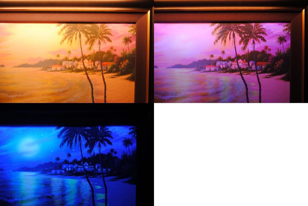 ケン・ショットウェル サンセットビーチ ルミナート版画 12/50 風景画